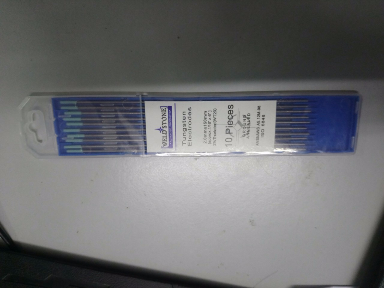 1 que Kim hàn tig hàn nhôm 2.0*150