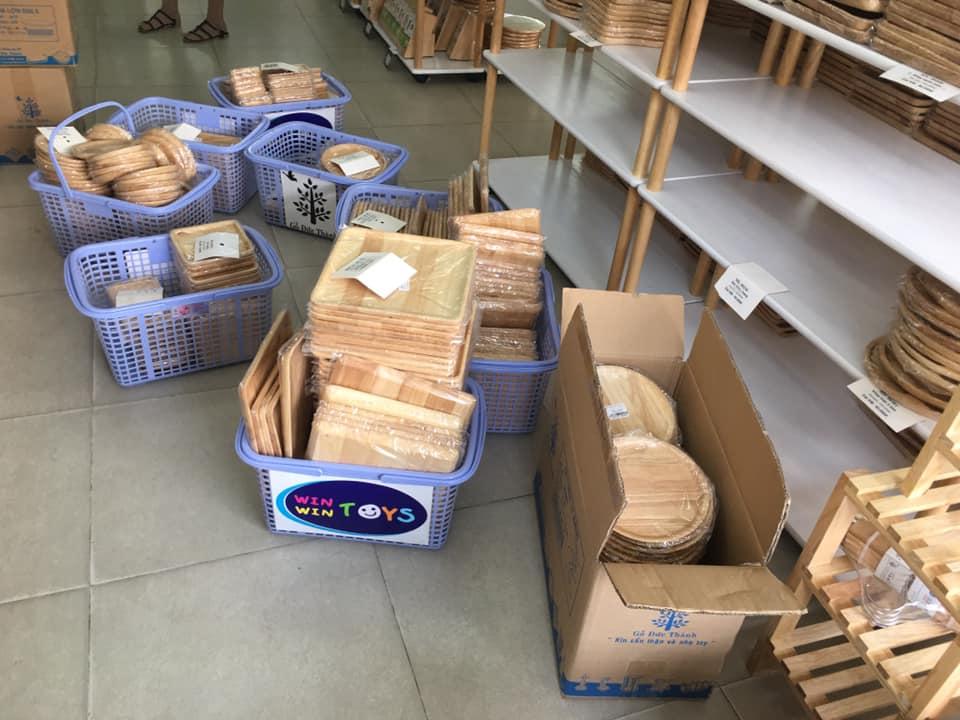 [HCM]Bộ 6 lót ly Gỗ Đức Thành 21171