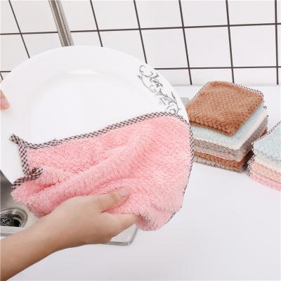 Khăn lau bếp đa năng có viền sét 10 cái