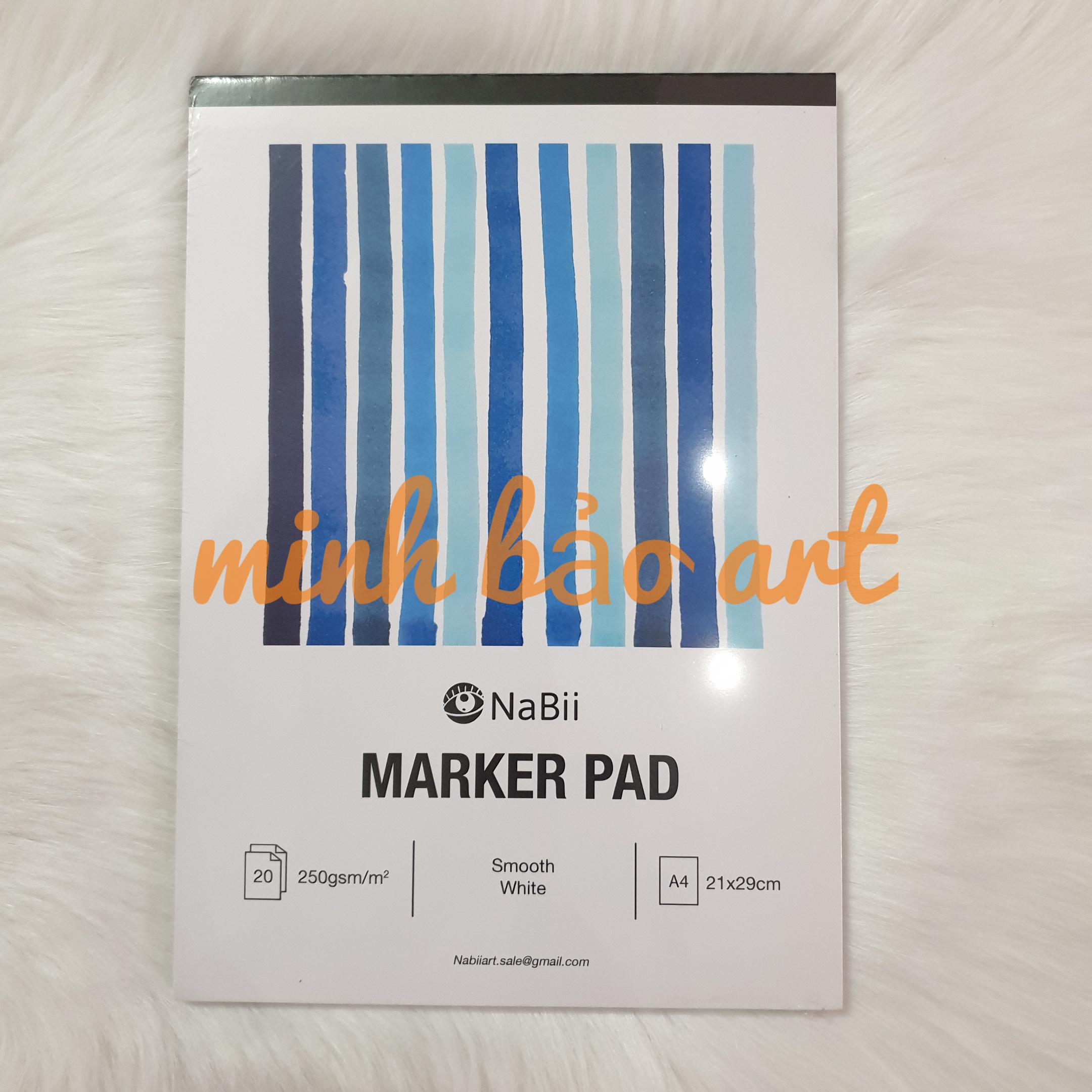 [HCM]SỔ VẼ NABII MARKER PAD 250 GSM 20 TỜ
