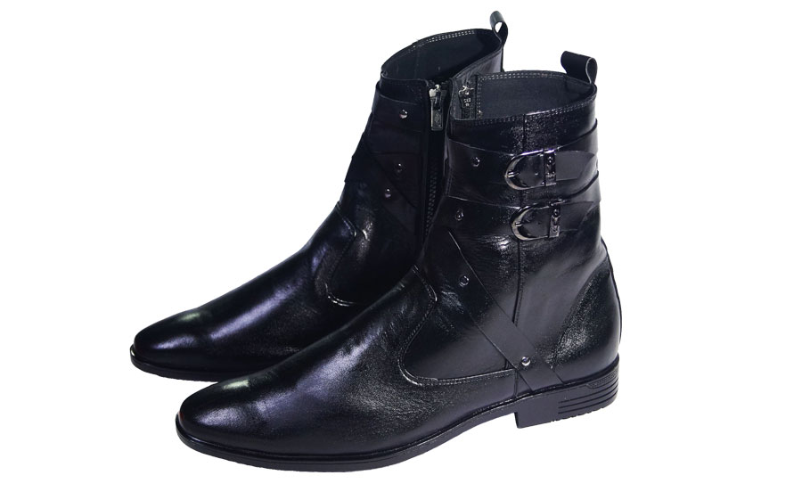 [HCM]Giày boot nam cao cổ. Chất liệu da bò thật. Bảo hành 12 tháng.MS: B150