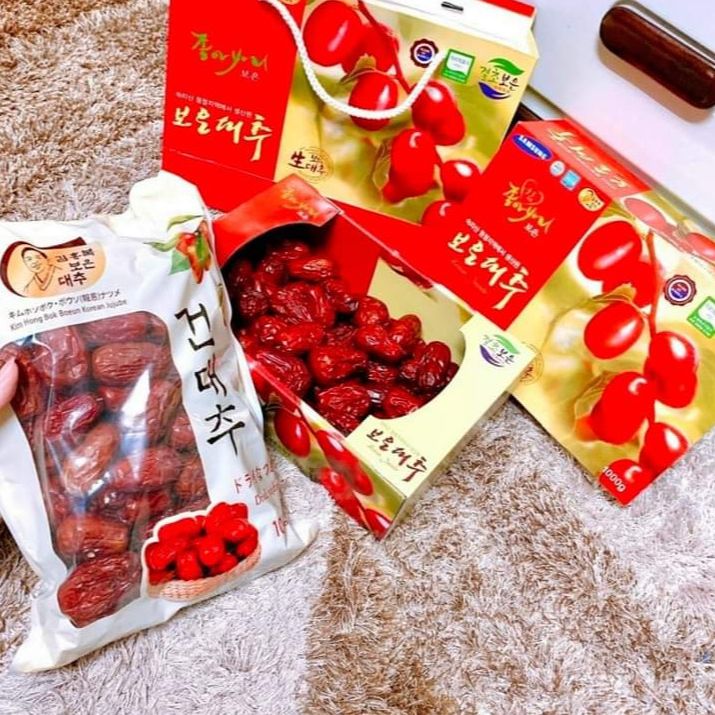 Táo đỏ khô hàn quốc (có video)