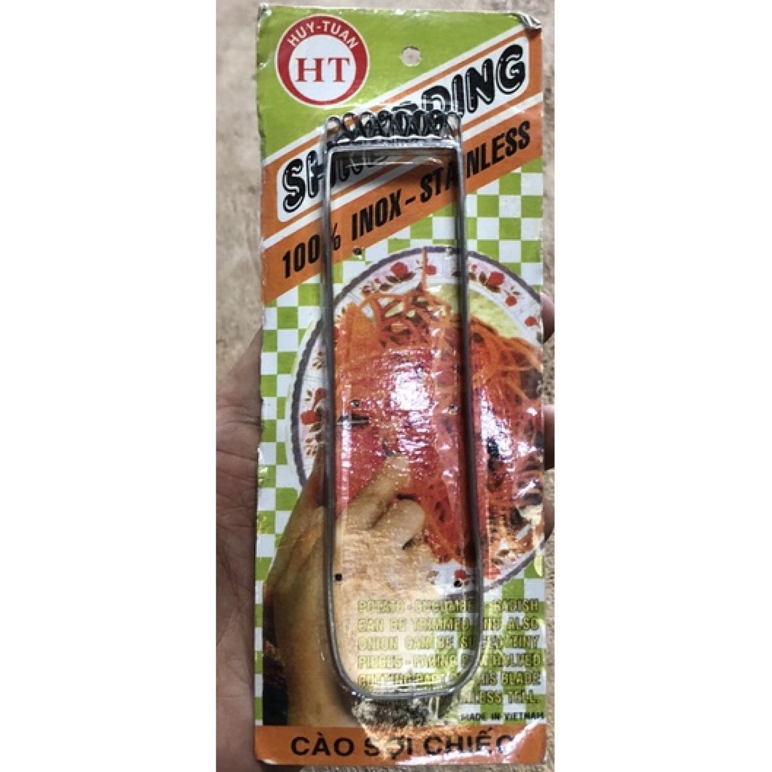 Bào dừa sợi bào cà rốt cầm tay bào sợi inox