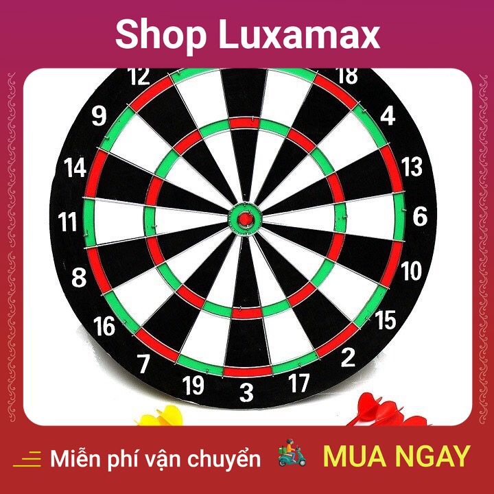 BÁO GIÁ BẢNG PHÓNG PHI TIÊU 28 CM 2 MẶT TẶNG KÈM 4 PHI TIÊU CHÂN KIM XỊN PT12 MỚI NHẤT | Shopee Lazada Sendo Tiki mới nhất 4 Bảng Phóng Phi Tiêu 28 Cm 2 Mặt Tặng Kèm 4 Phi Tiêu Chân Kim Xịn PT12 Mới Nhất DTK53119204 - Shop Luxamax