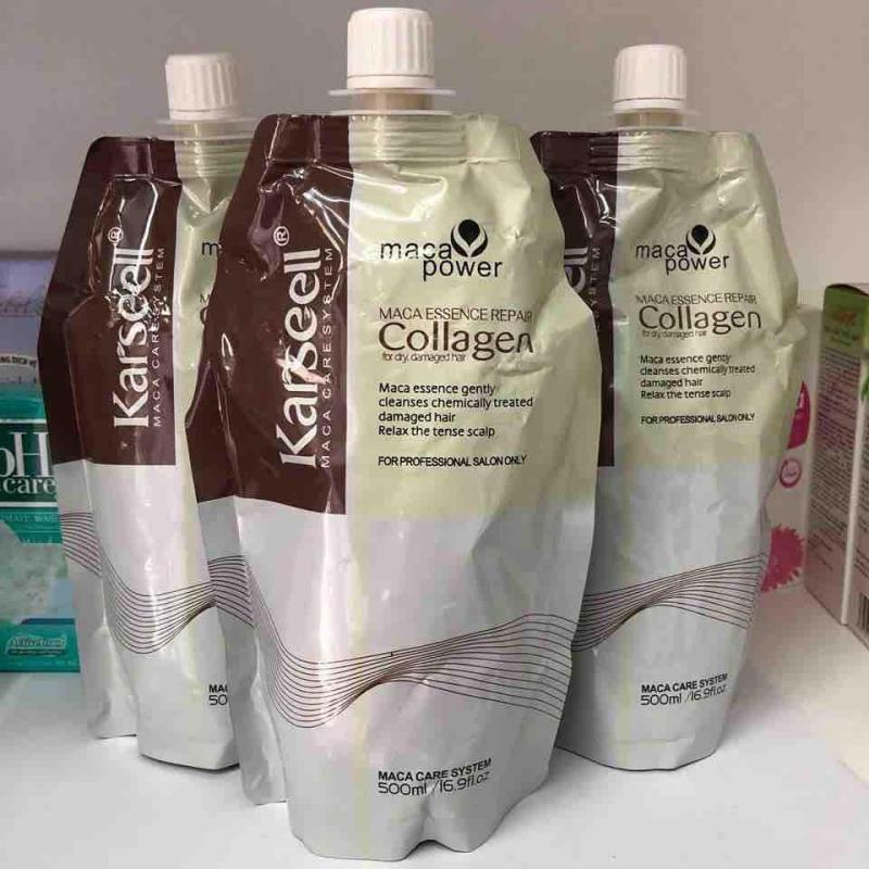Kem ủ tóc collagen KarseellMaCa siêu mềm 500nl nhập khẩu