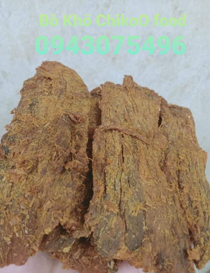 BÒ KHÔ ChikoO Thượng hạng 500g