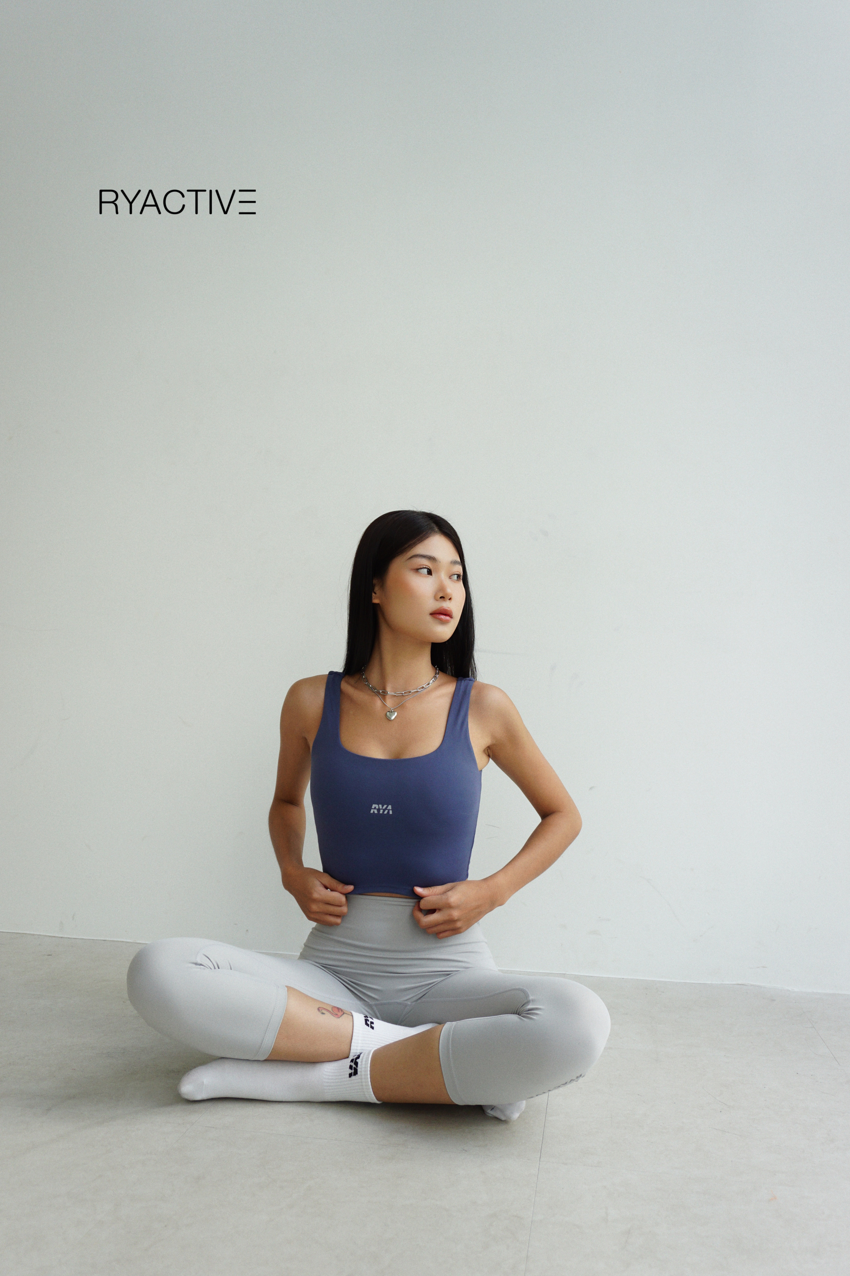 Áo ngực thể thao RYACTIVE - VICTORY SPORTBRA Blue