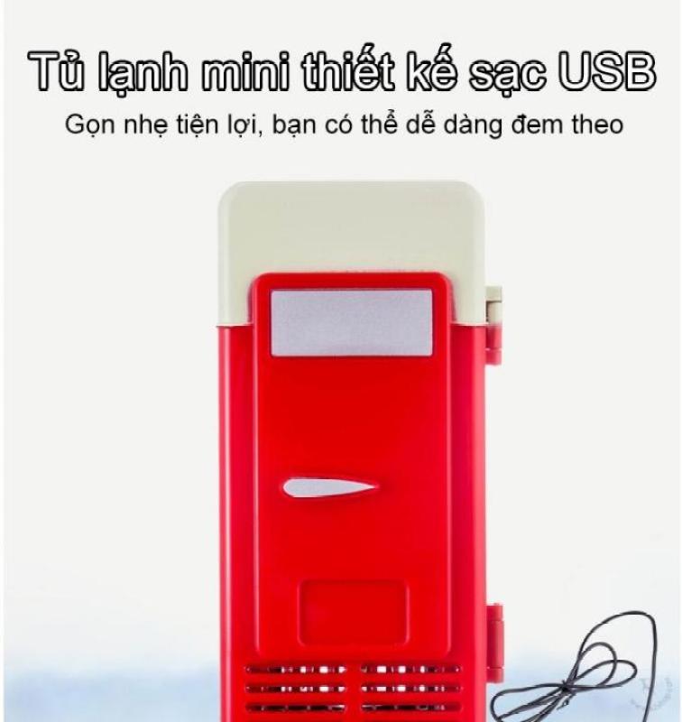 Sky Life - Tủ lạnh mini sạc USB thiết kế hai chiều nóng lạnh