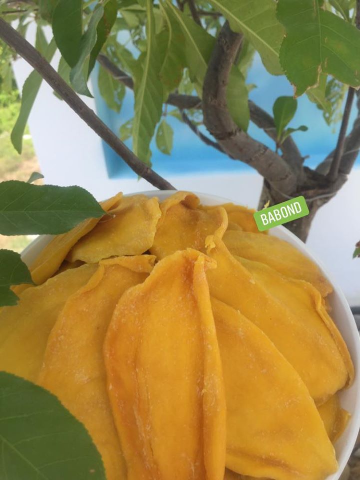Xoài sấy nguyên vị ít đường Babond