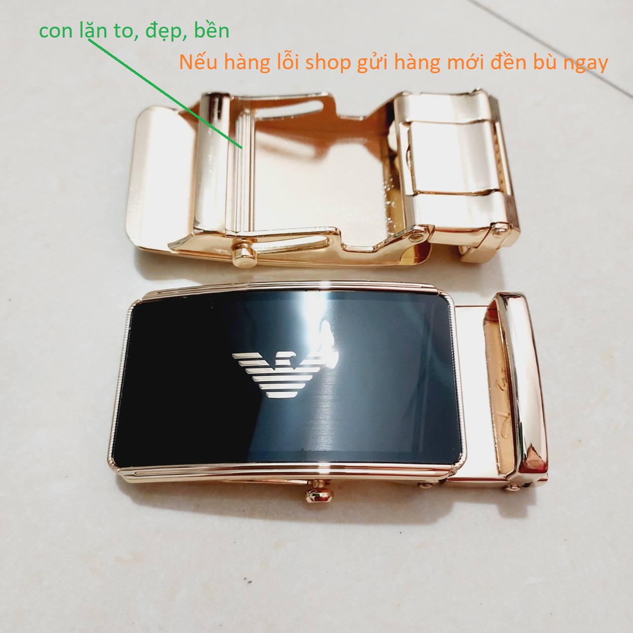 Mặt thắt lưng nút đầu khóa thắt lưng lăn đẹp thắt lưng lăn cao cấp