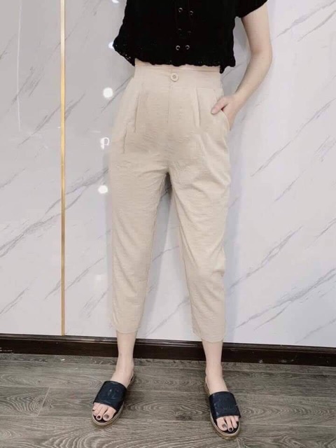Quần Đũi Baggy 1 Cúc Cao Cấp