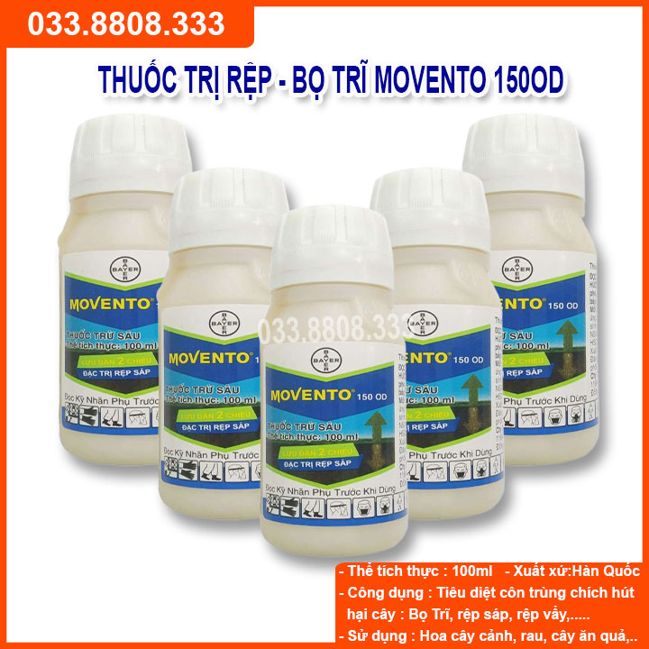 DIỆT RỆP SÁP MOVENTO 100ml -Hiệu quả nhanh