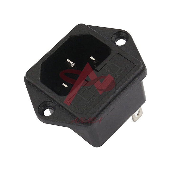Jack Nguồn Nồi Cơm Điện 3 Chân Có Cầu Chì