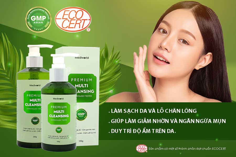 Sữa rửa mặt Premium Multi cleansing 150g / Mediworld