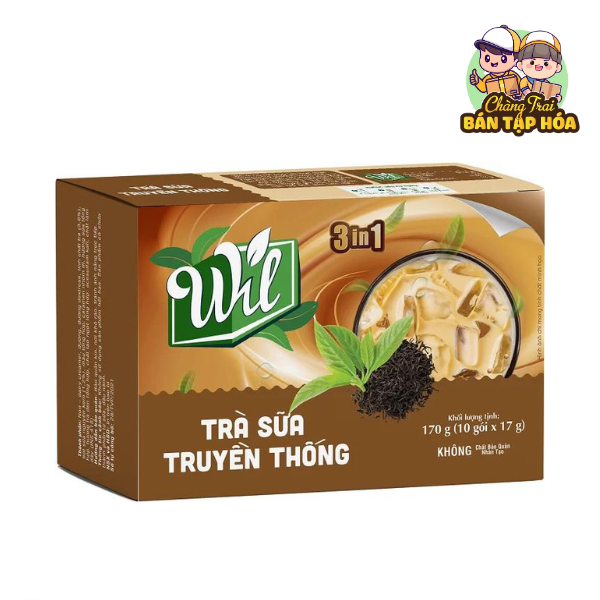 Trà sữa truyền thống wil hộp 272g