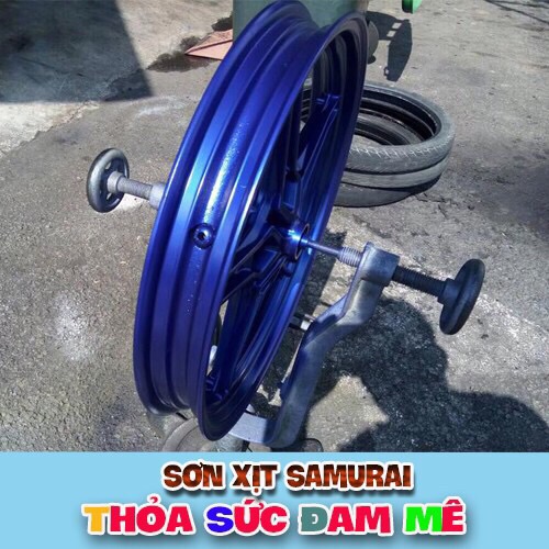 Sơn samurai combo màu xanh gp y3973