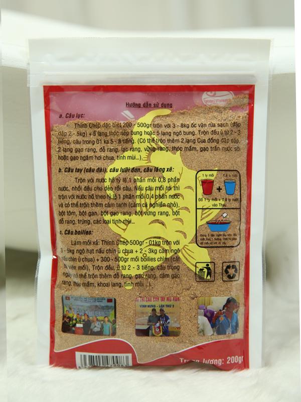 Mồi câu cá Chép (200g ) - Mồi câu cá Hùng Vương