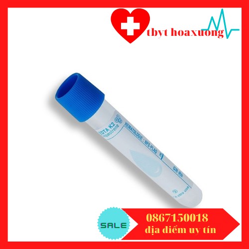 Ống nghiệm EDTA màu xanh(HTM)