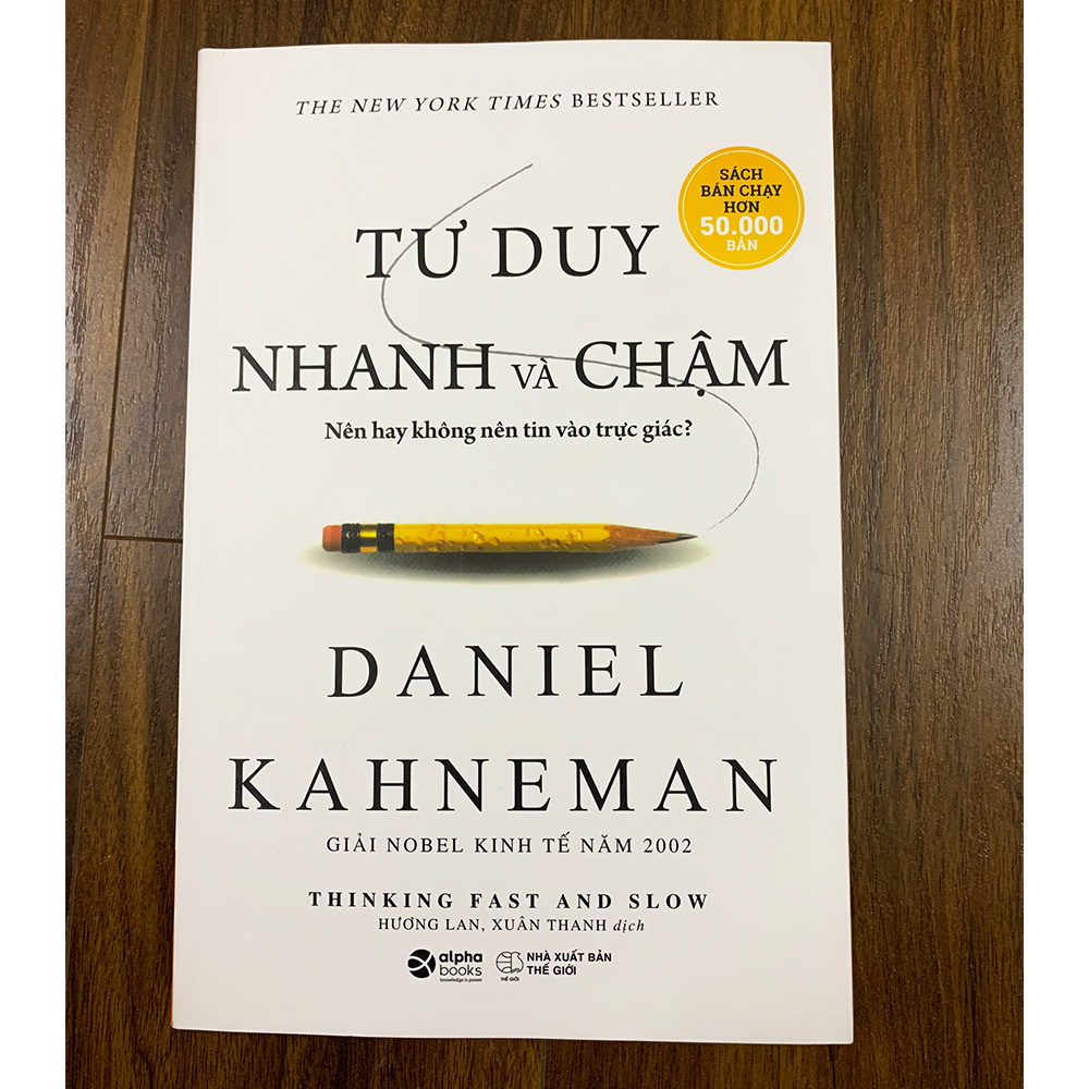 Sách Tư Duy Nhanh Và Chậm (Tái Bản 2021) + Tặng Bookmark