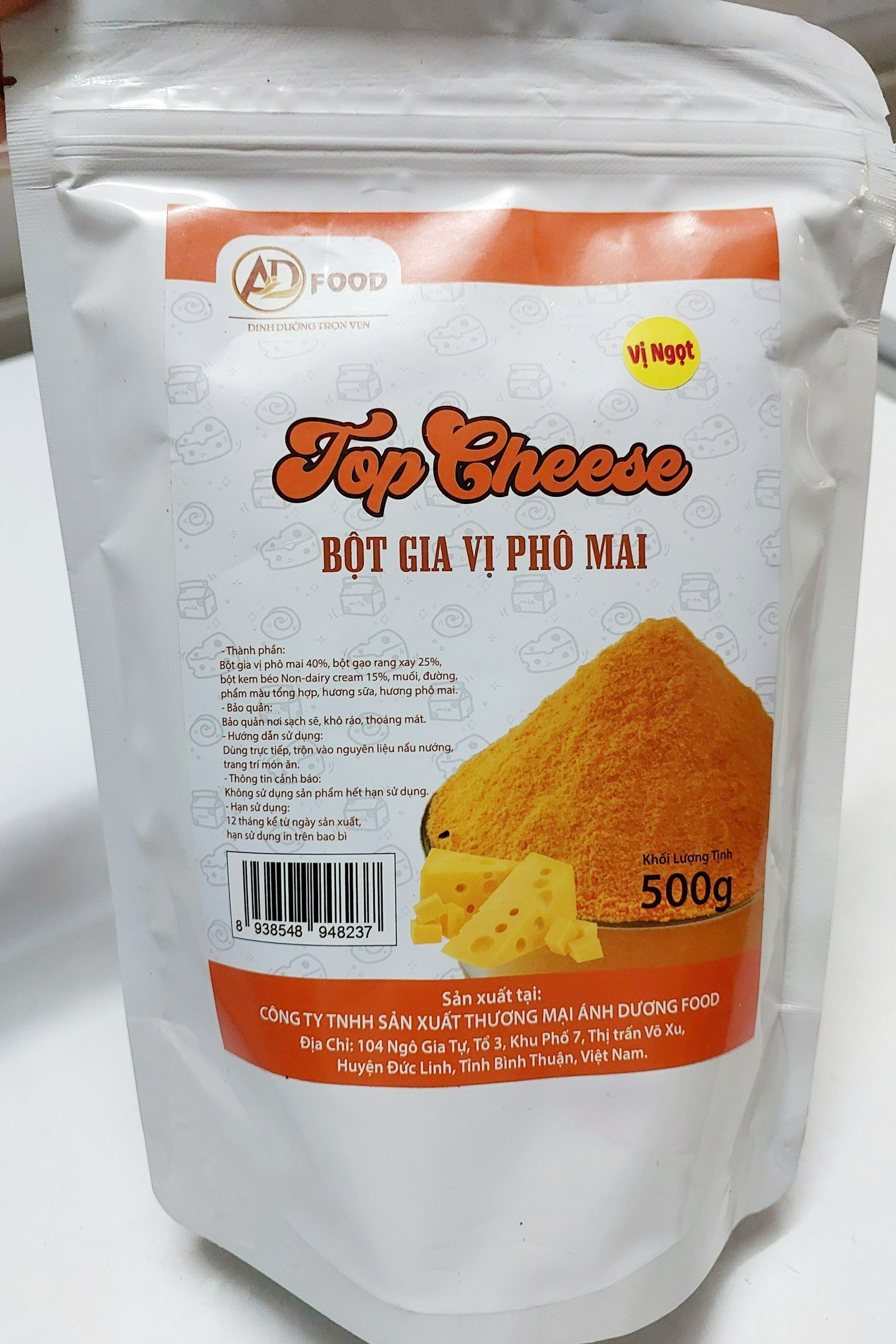 100G Bột Gia Vị Phô Mai thơm ngon