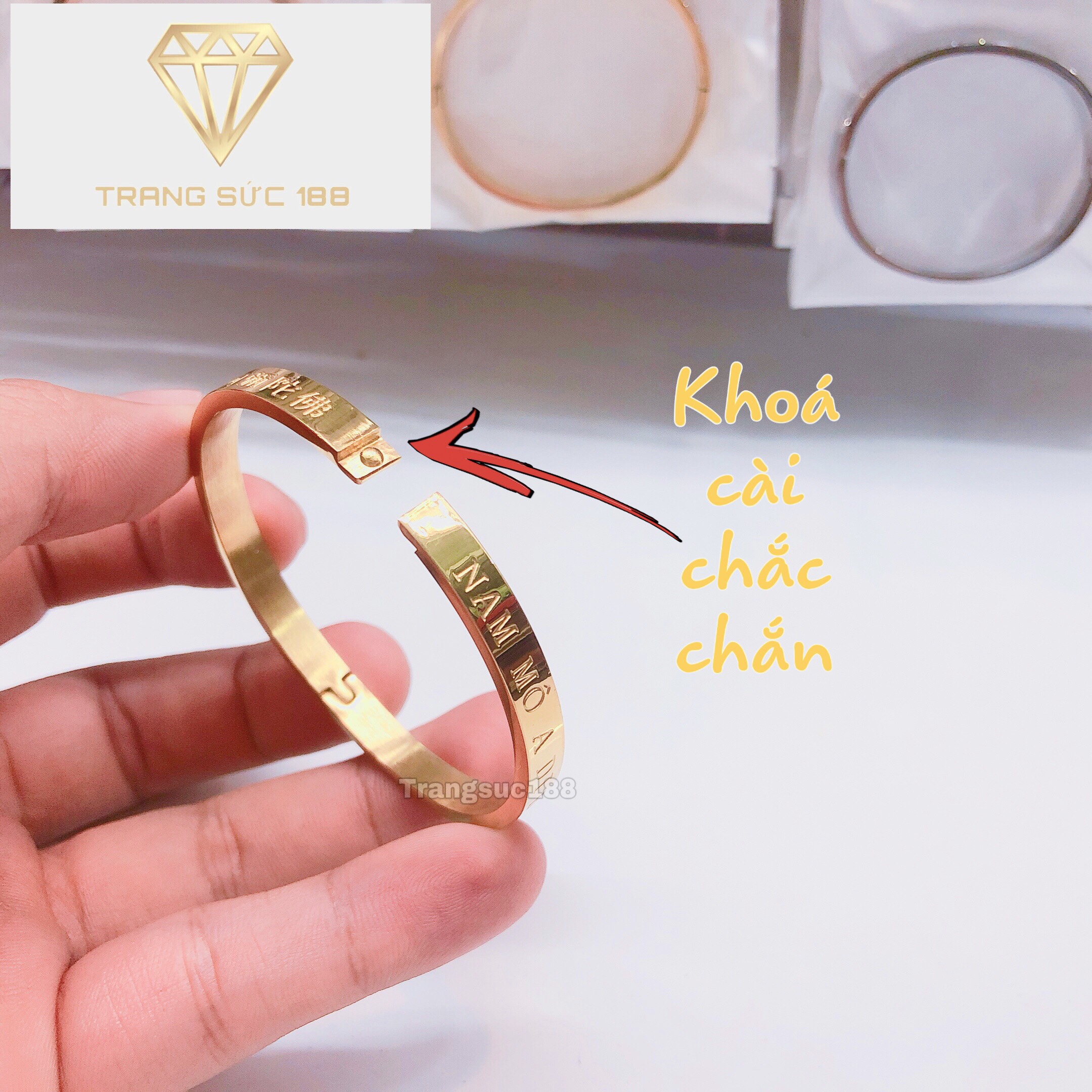 [HCM]Vòng Tay Titan Nam Mô A Di Đà Phật