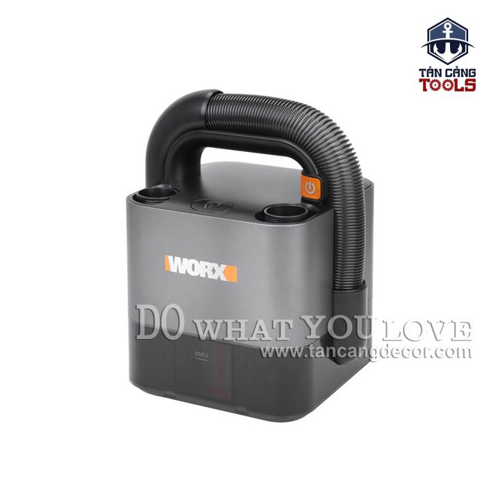 [Trả góp 0%] Combo Máy Hút Bụi Mini Worx WX030.9 20V 2Ampe