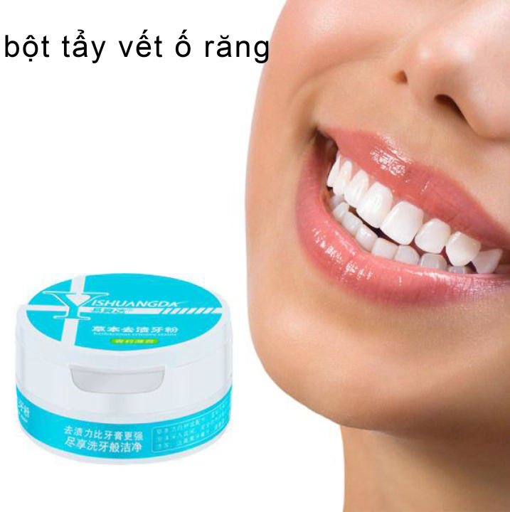 Bột Tẩy Trắng Răng  Powerful Stain Removal Toothpowder