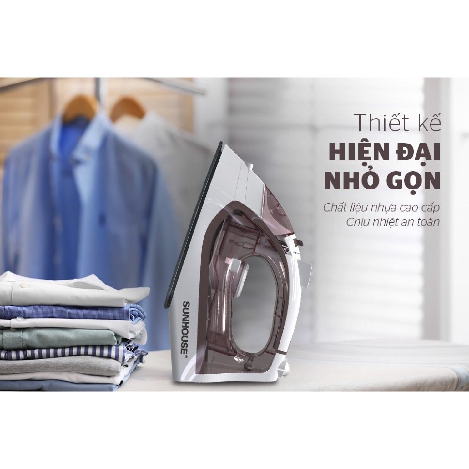 Bàn là hơi nước SUNHOUSE SHD2066