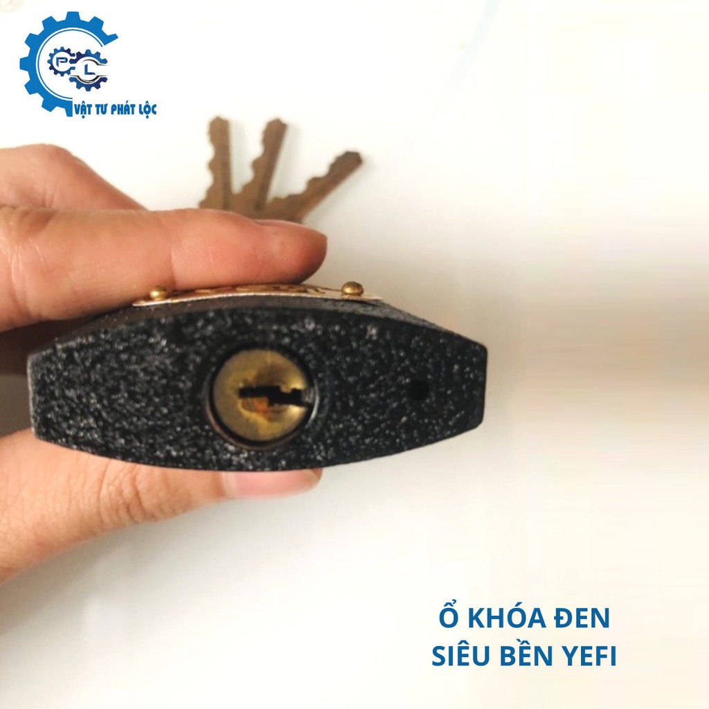 Ổ khoá đen siêu bền đẹp (4P, 5P)