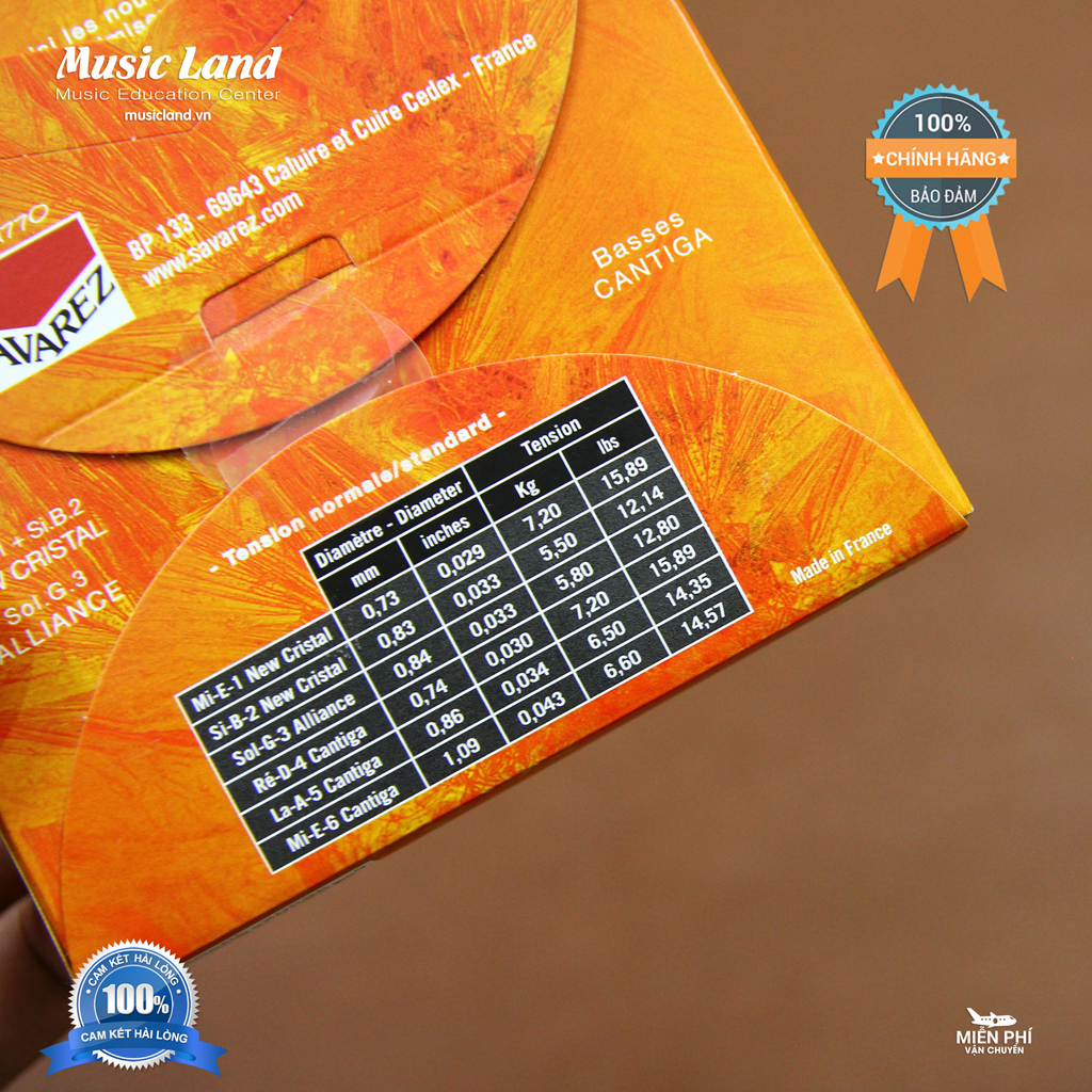 Dây Đàn Guitar Classic Savarez 510MR – Chính hãng