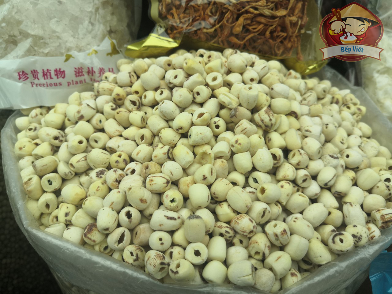 [HCM]Hạt sen sấy khô gói 500gr