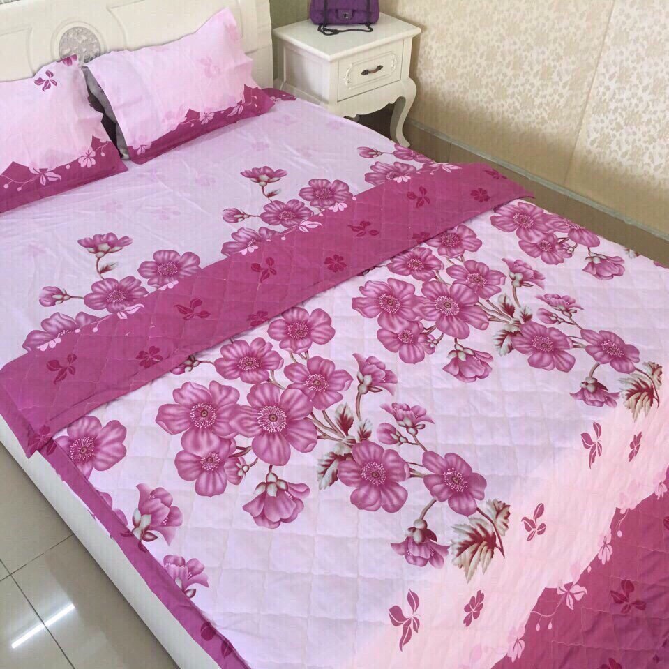 (FreeShip MAX) Set 3 Món Ga Gối Kèm 2 Áo Gối