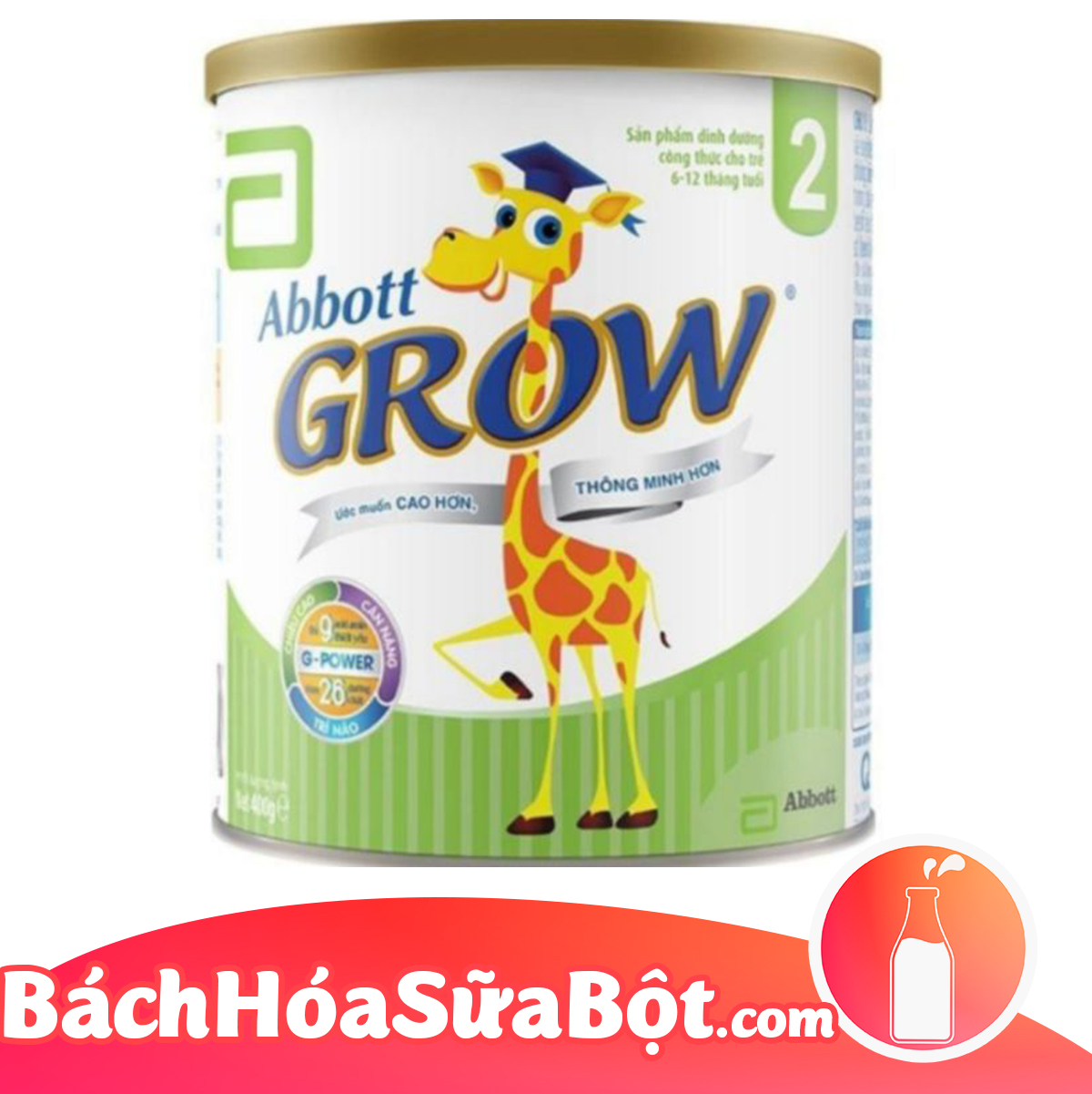 Sữa bột Abbott Grow 2 400g
