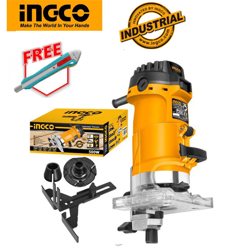 Máy phay gỗ INGCO 500W PLM5002