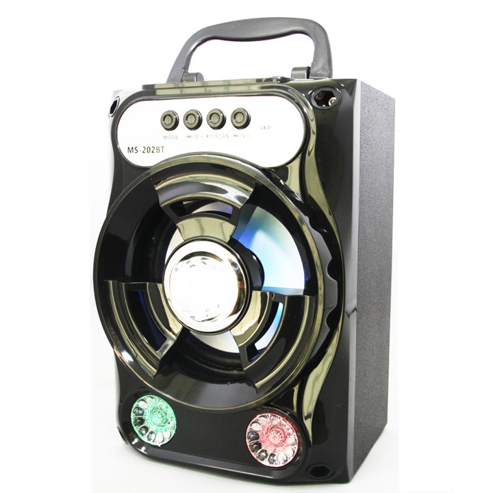 [HCM]Loa gỗ Bluetooth xách tay MS-202BT