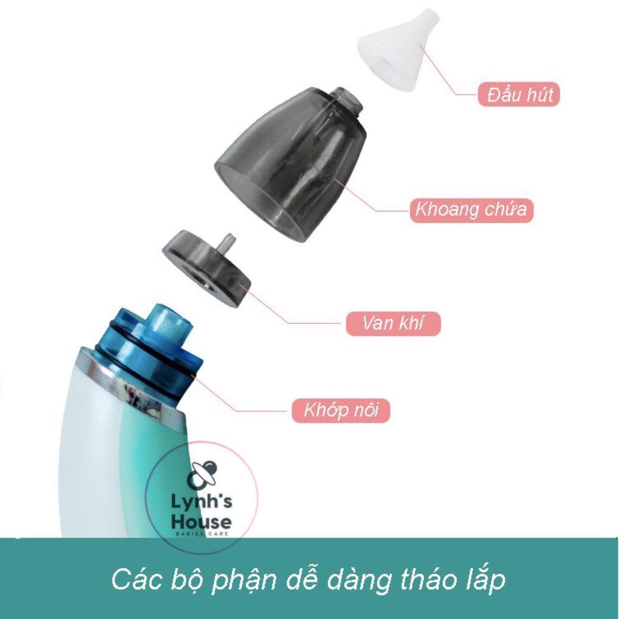 MÁY HÚT MŨI CHO TRẺ LITTLE BEES (MÀU XANH)