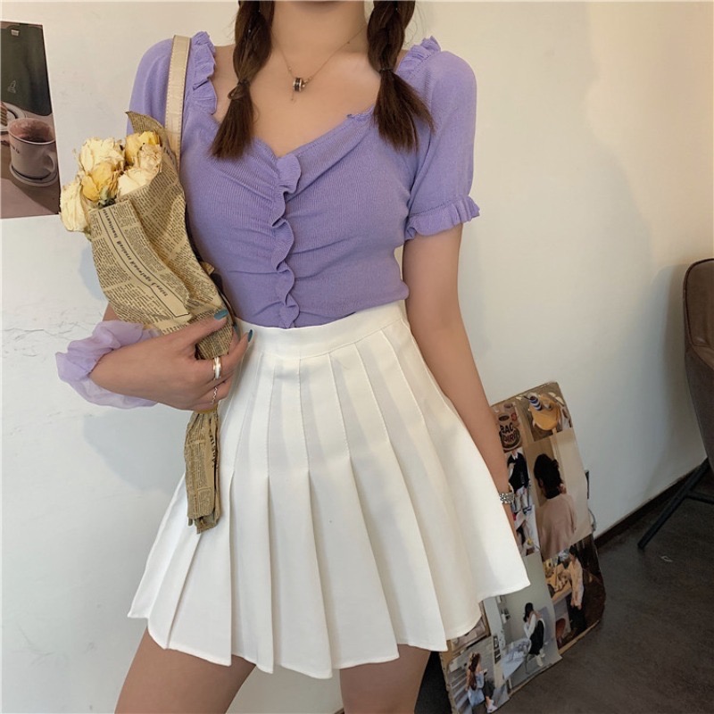 [HCM]Chân váy xếp ly siêu đẹp - Unisex Shop