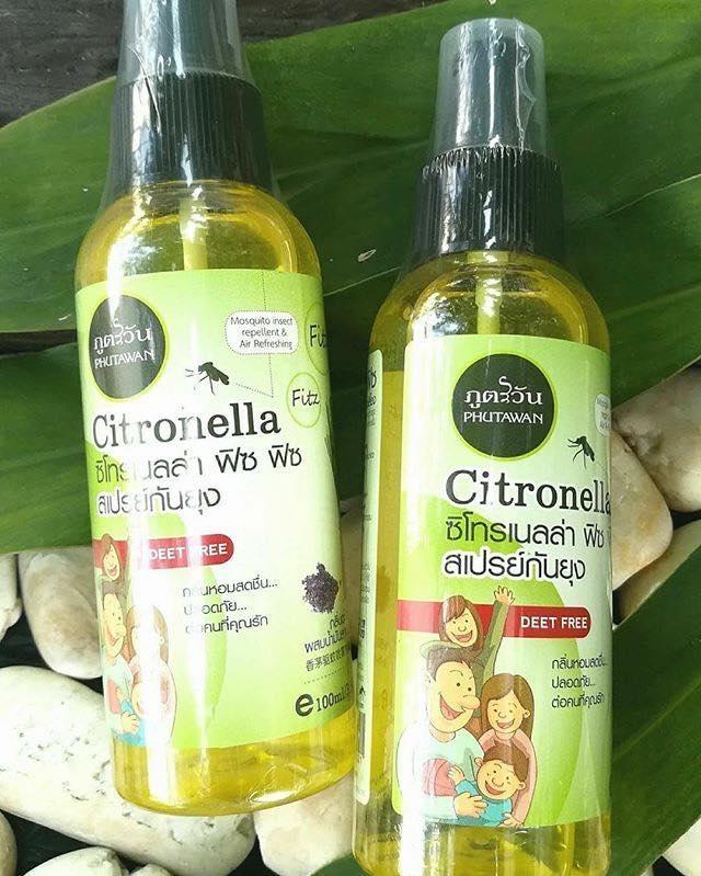 XỊT ĐUỔI MUỖI TINH DẦU XẢ ( THÁI LAN ) Citronella
