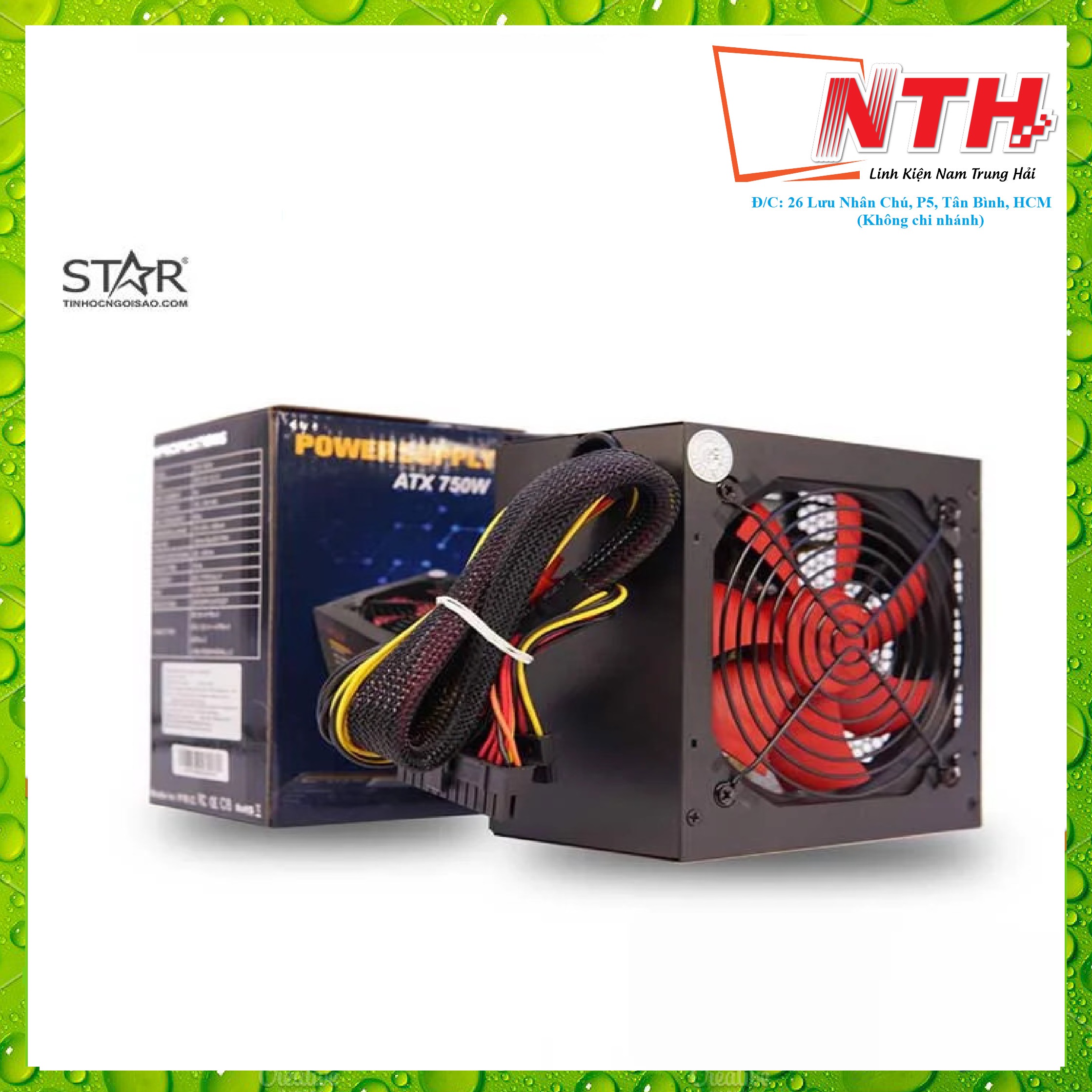 Nguồn vi tính vsp vision 750w