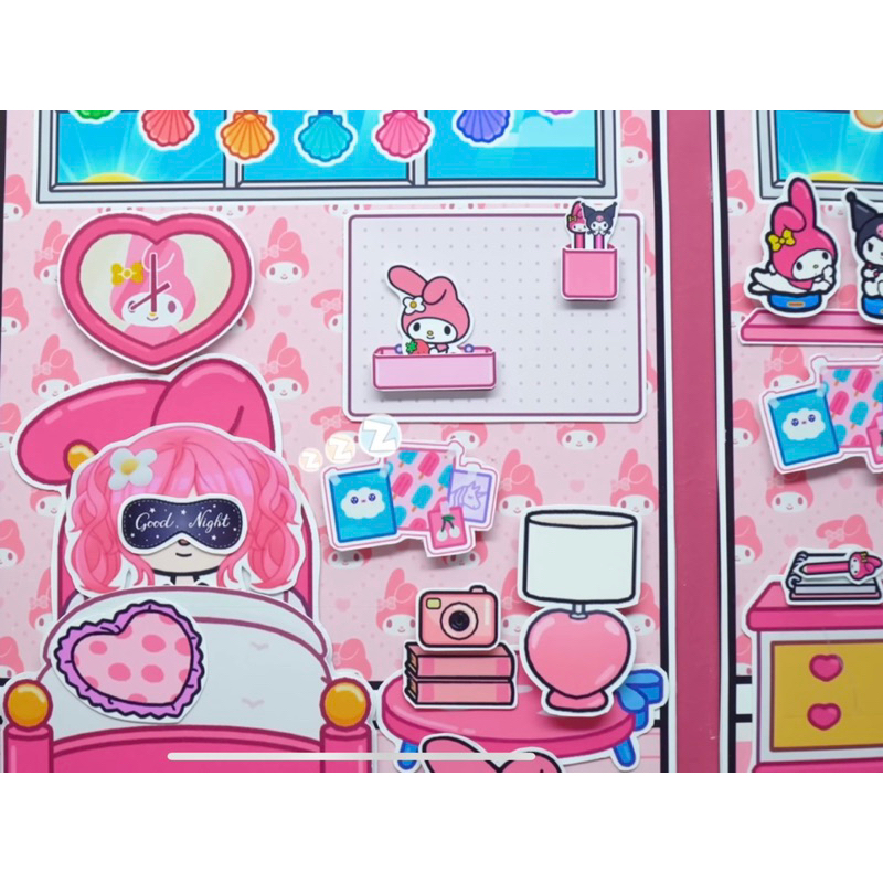 Ngôi nhà búp bê giấy My Melody House