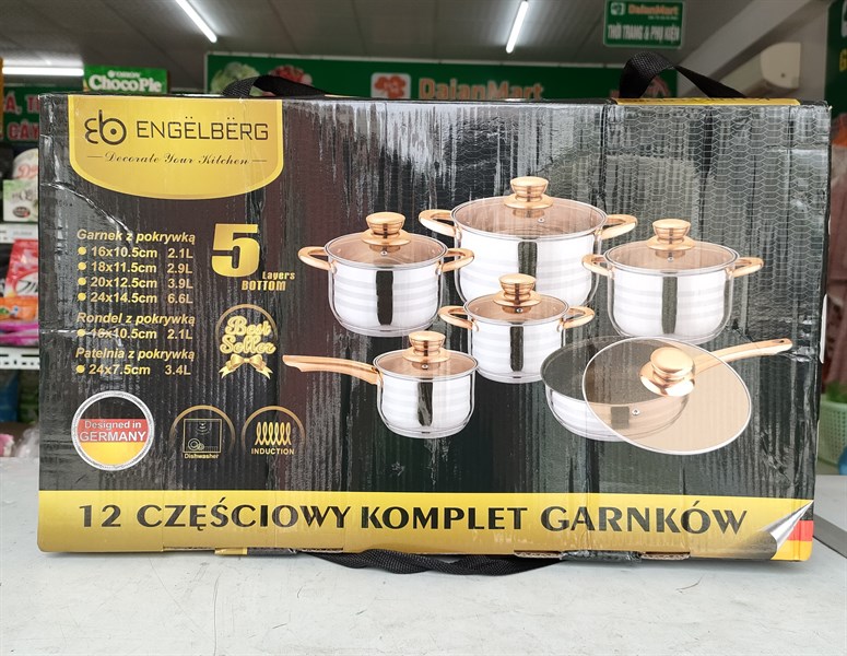 Bộ nồi Đức EB 6 món