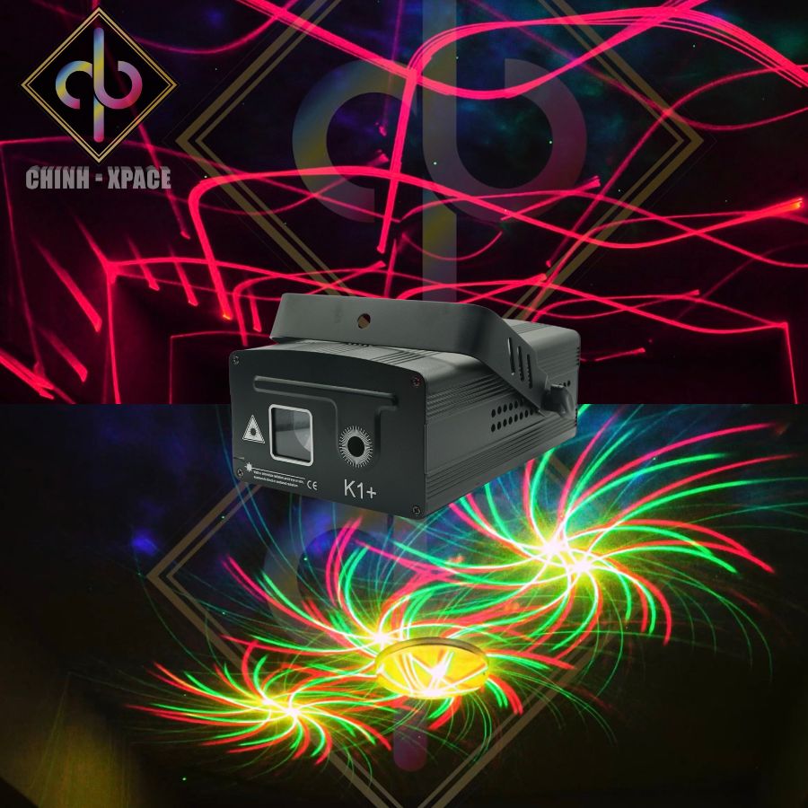 Đèn bay phòng laser cao cấp hàng ngìn hiệu ứng 3d đỉnh cao , cảm biến theo nhạc cực hót cho quán bar, vũ trường , phòng bay đèn laser k1 plus