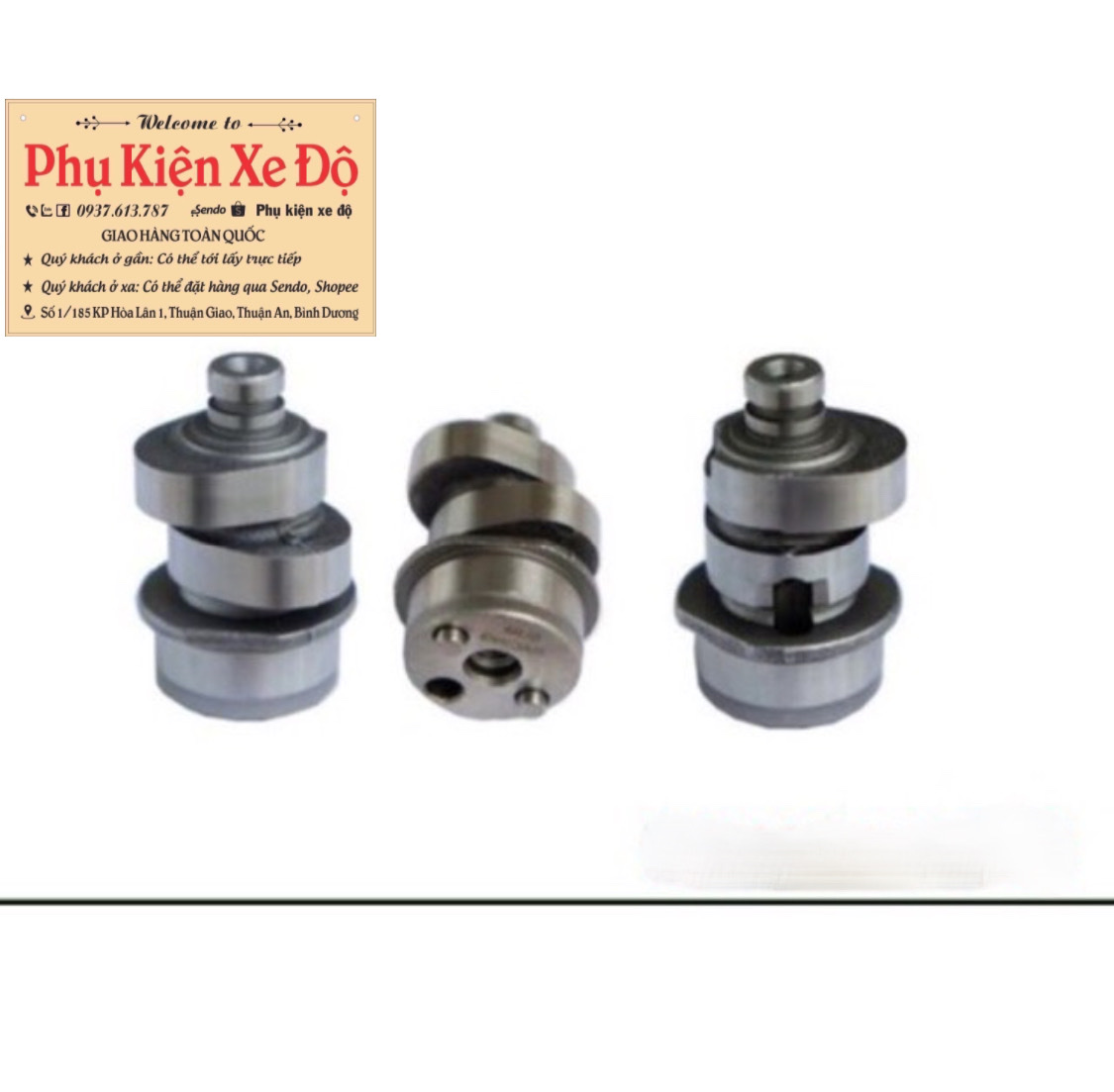 Cốt cam độ exciter 5li5-5li6-5li8
