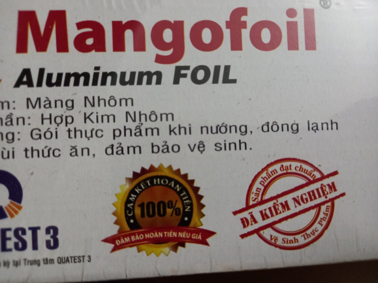 [1KH] Giấy bạc nướng thực phẩm cuộn 1KG