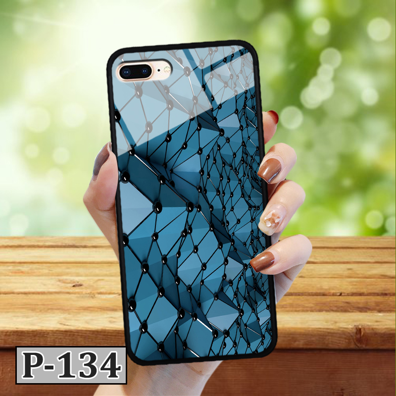 Ốp điện thoại IPHONE 8 PLUS - lưng kính in hình 3D