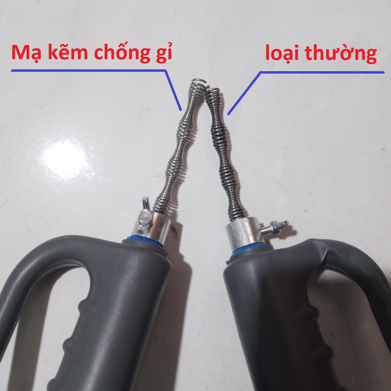 Dụng cụ thông tắc cống 10m mạ kẽm chống gỉ