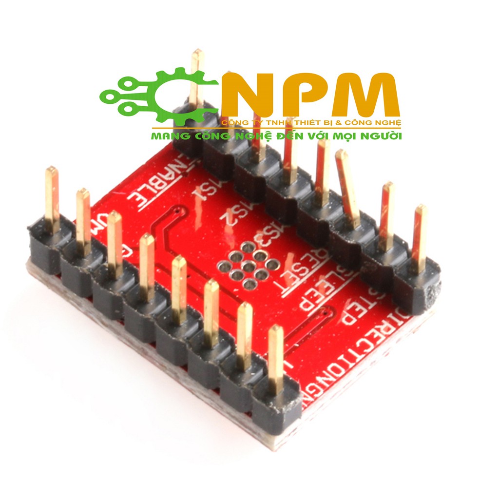 [HCM]driver động cơ bước A4988 (shield cnc v3 arduino)