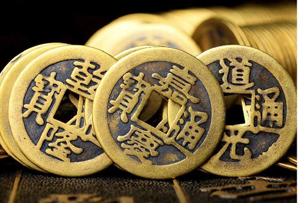 Tiền xu cổ(Đồ đồng, phong thủy, đồng tiền may mắn)