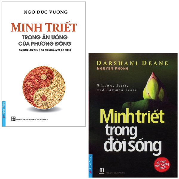 Fahasa - combo sách hay sách minh triết trong ăn uống của phương đông + minh triết trong đời sống