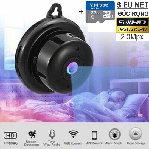 camera wifi mini tặng thẻ 32g